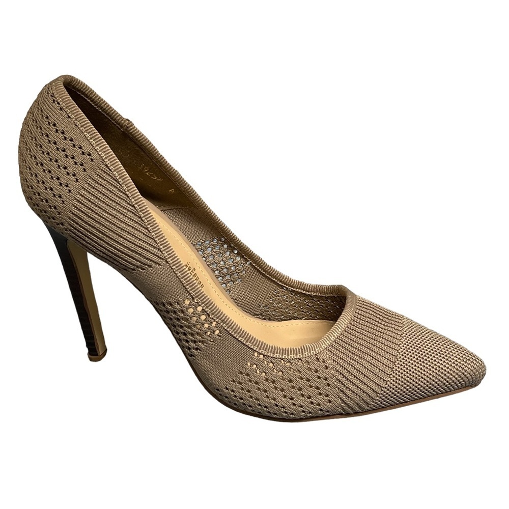 Capa De Ozono Woven Stiletto Pumps Size 8.5